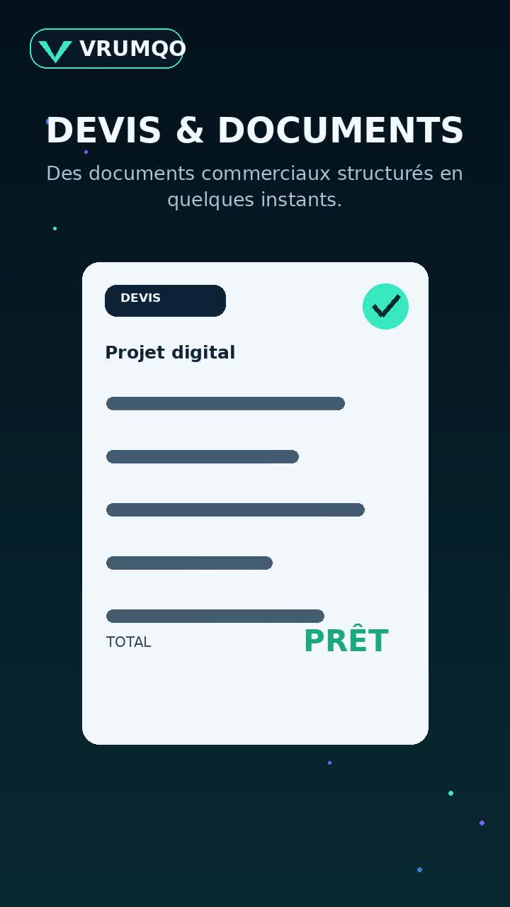 Devis prêt à envoyer