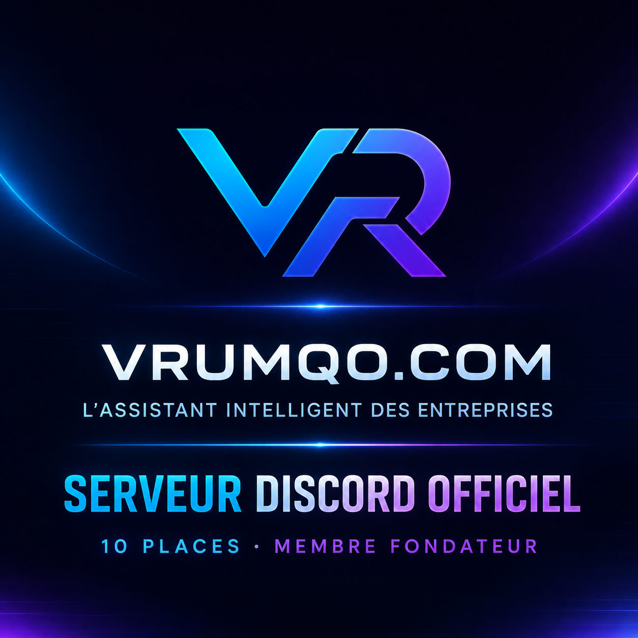 Visuel carré Vrumqo.com pour Instagram et LinkedIn